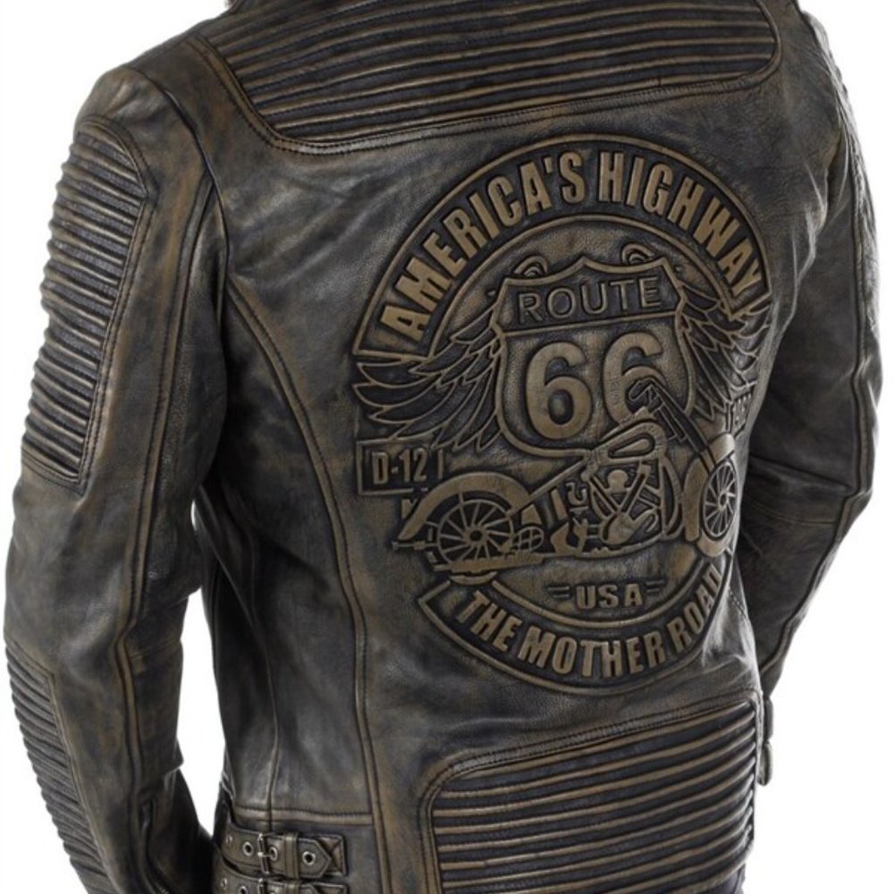 Premium Quality Biker Jacket for Men by Trisis Leather
